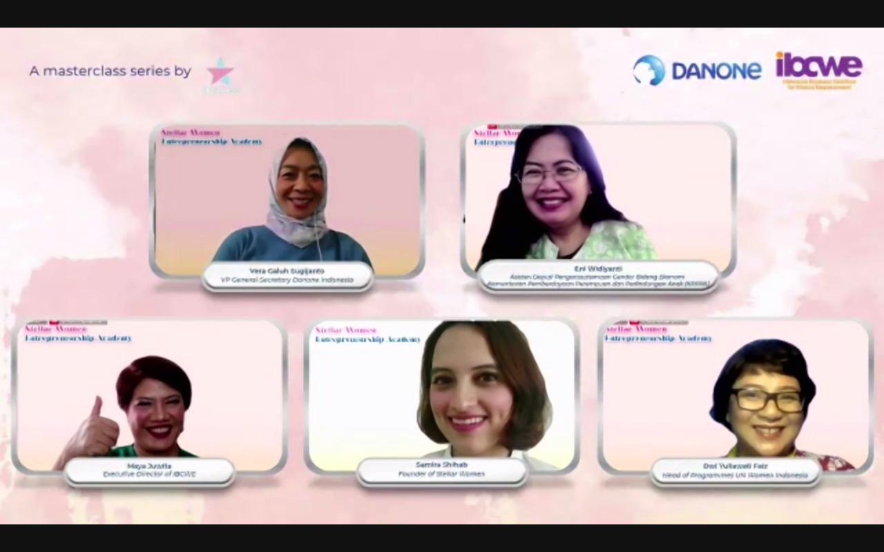 Danone Indonesia, Stellar Women dan IBCWE Dukung Pemberdayaan Perempuan Indonesia 