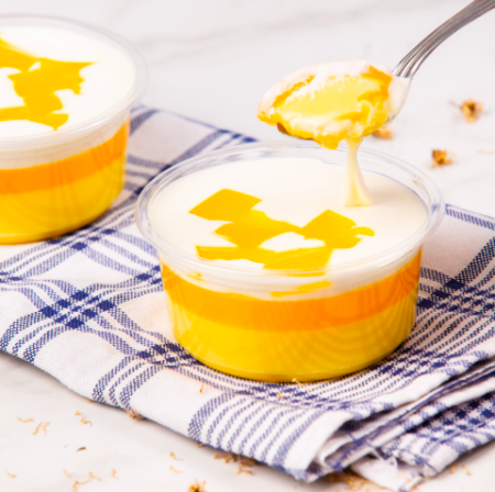 Puding Mangga Cheese, buat Bahagia Berlapis-lapis!