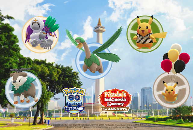 Rangkaian Pikachu's Indonesia Journey Berakhir di Pokémon GO: City Safari Jakarta