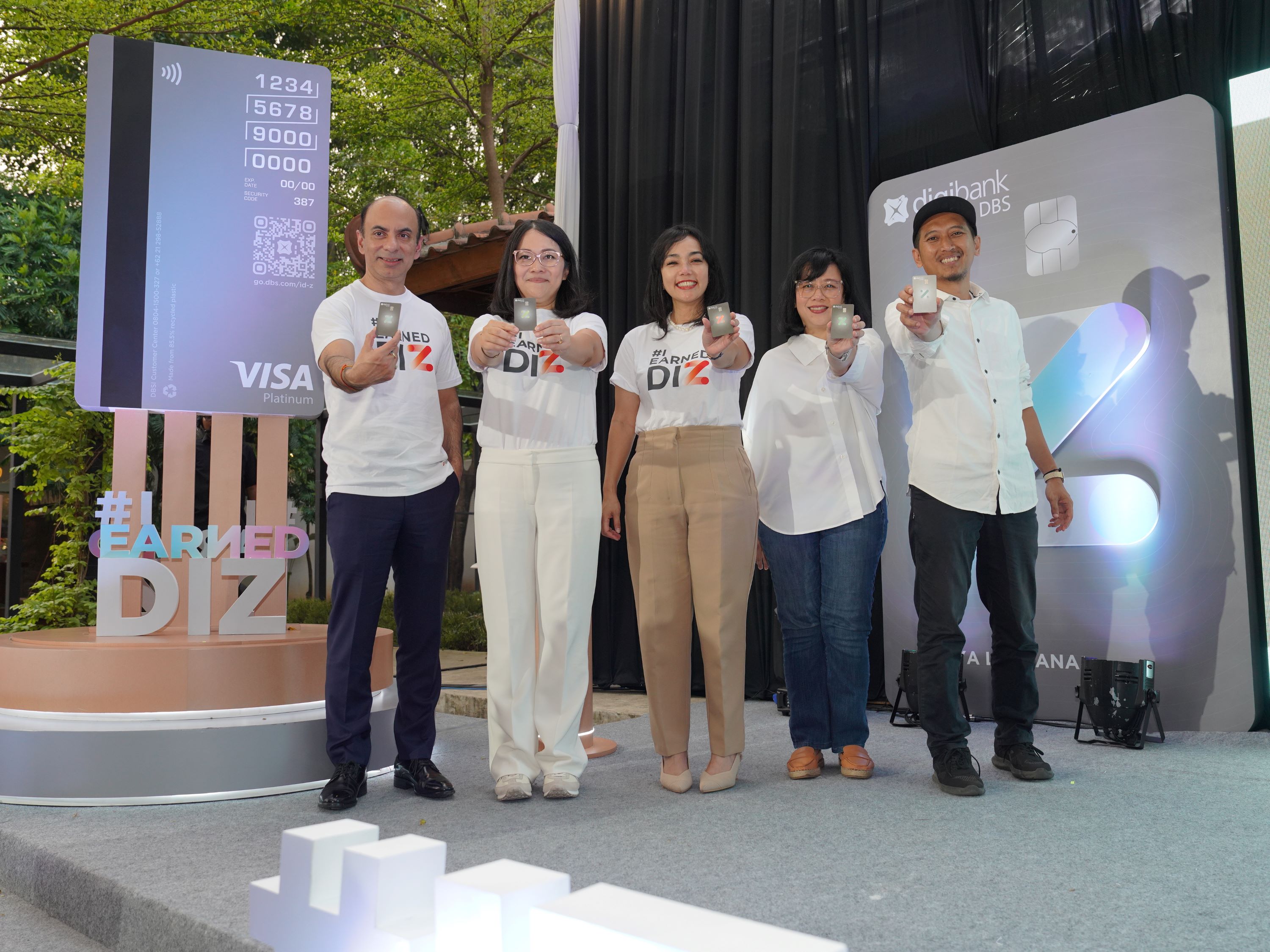Bank DBS Indonesia Luncurkan Kartu Kredit digibank Z Visa Platinum Berbahan Daur Ulang 