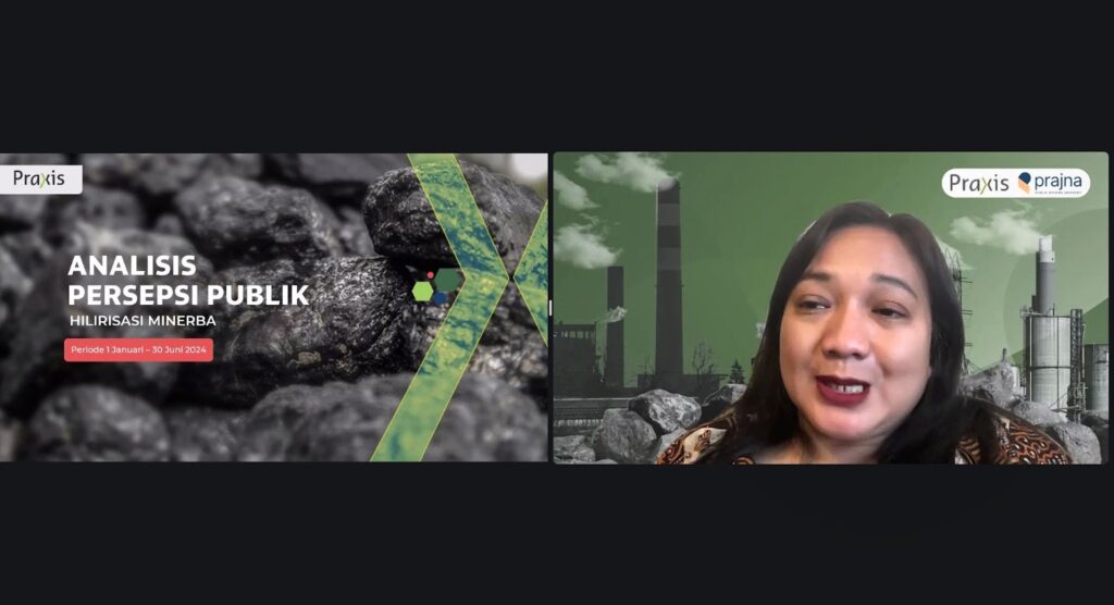 Esther Astuti bicara tentang Hilirisasi