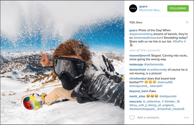 GoPro User Generated Content
