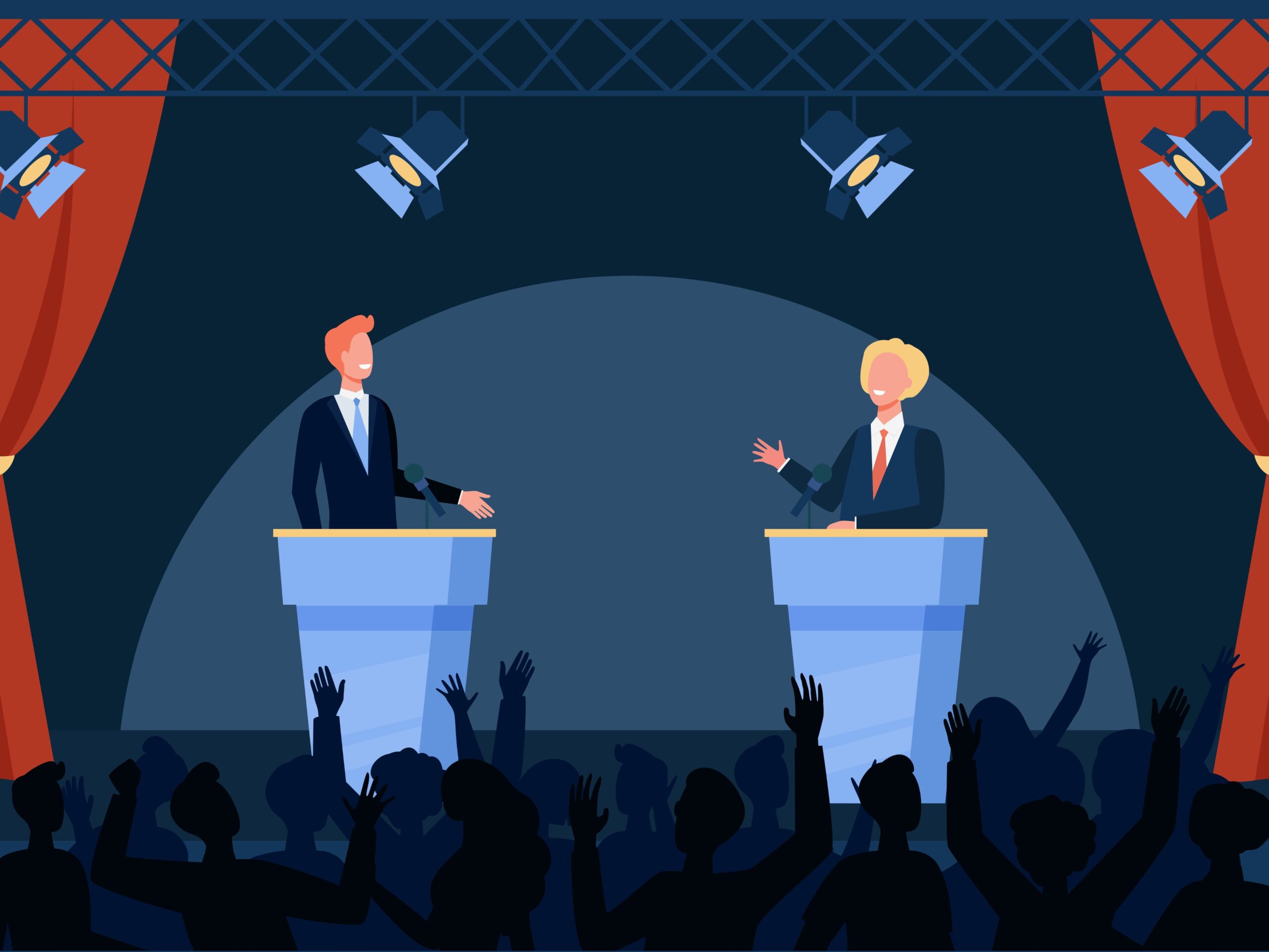 The Resounding Impact of Open Debates on Public Opinion